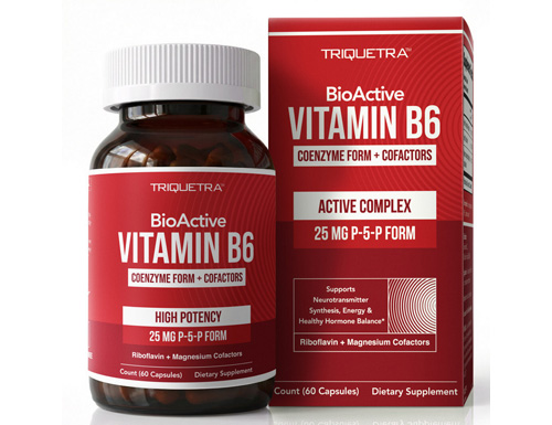 BioActive Vitamin B6&trade;&mdash;the First Tri-Cofactor B6 System with P-5-P, Riboflavin, and Albion&reg; Magnesium&mdash;is Launched by Triquetra Health