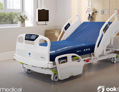 Umano Medical Introduces the Next Generation of Its OOK Snow Hospital Bed