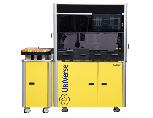 UriVerse™, a fully automated solution for urine specimen aliquoting, is launched by Copan
